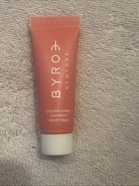 BYROE new sealed Golden Carrot Overnight Relief Mask - .33 oz.